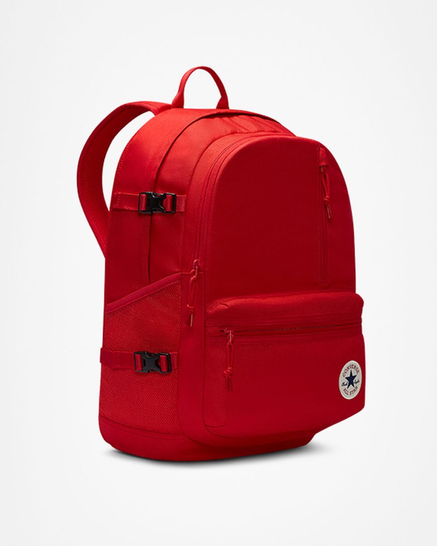 Men's Converse Straight Edge Backpacks Red | AU 10E89W